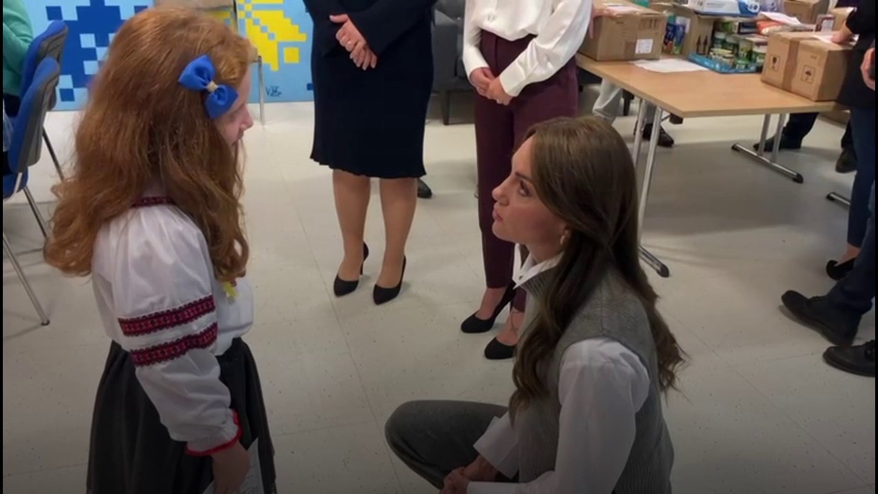 Princess Kate shares how Princess Charlotte brightened up her morning