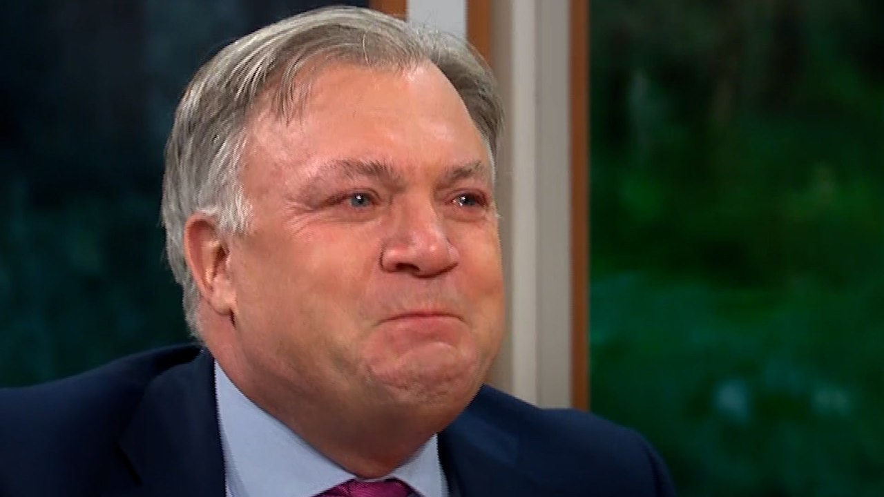 Ed Balls breaks down in tears on GMB