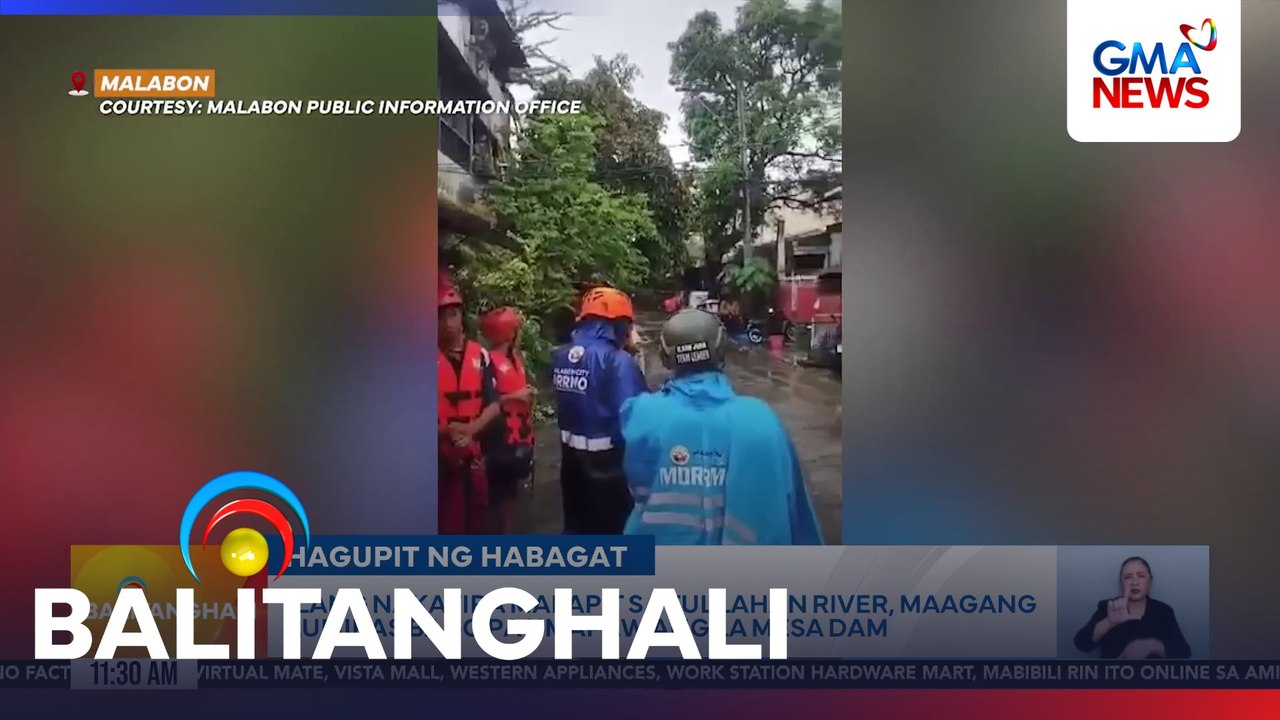 Ilang nakatira malapit sa Tullahan River, maagang lumikas bago pa umapaw ang La Mesa Dam | Balitanghali