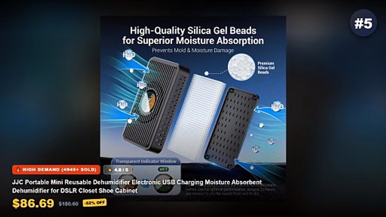 Amazing Mini Dehumidifiers For Damp Closet And...