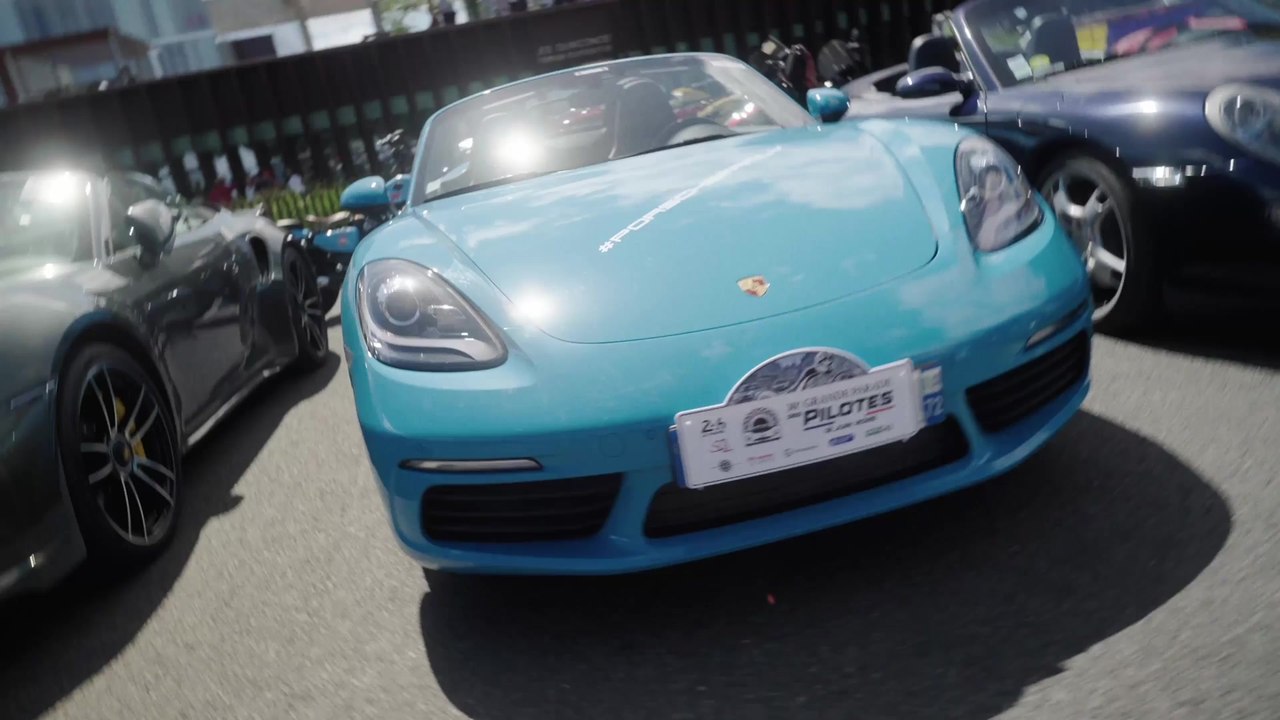 Porsche - The driver's parade in Le Mans