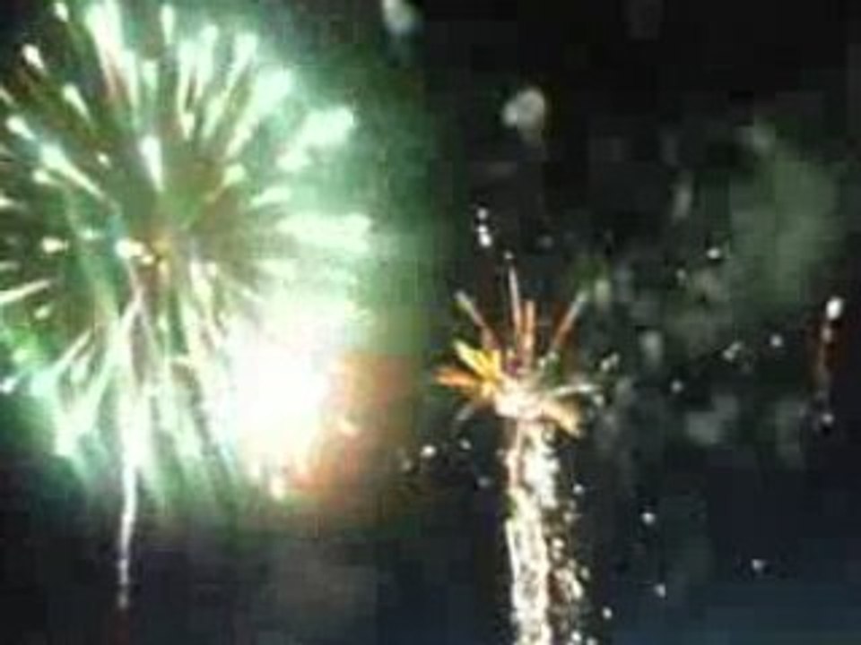 feux d'artifice lille 14juillet 2008