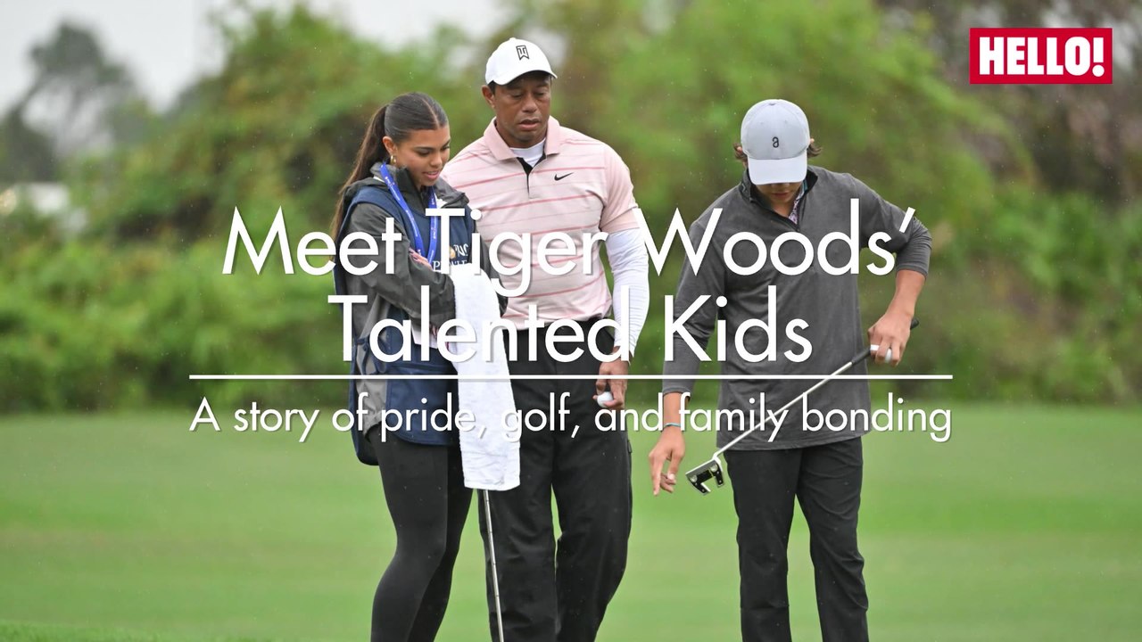 Meet Tiger Woods' two talented kids Sam and Charlie