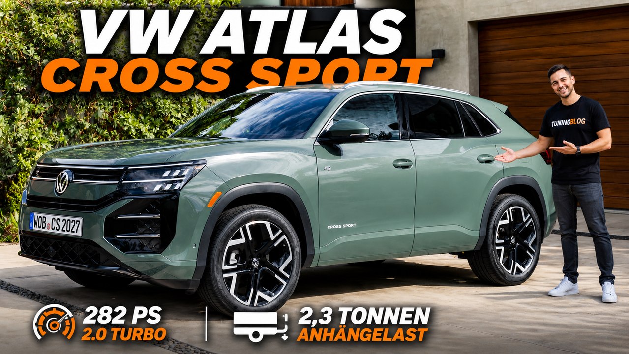 2027 Volkswagen Atlas Cross Sport: So stark war der SUV noch nie