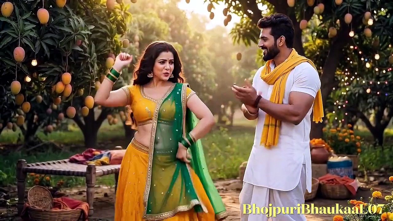 अमिया के बगिया 🥭 _ आवा दसहरी चुसाई _ New Bhojpuri Mango item Song 2026 _ BhojpuriBhaukaaL07
