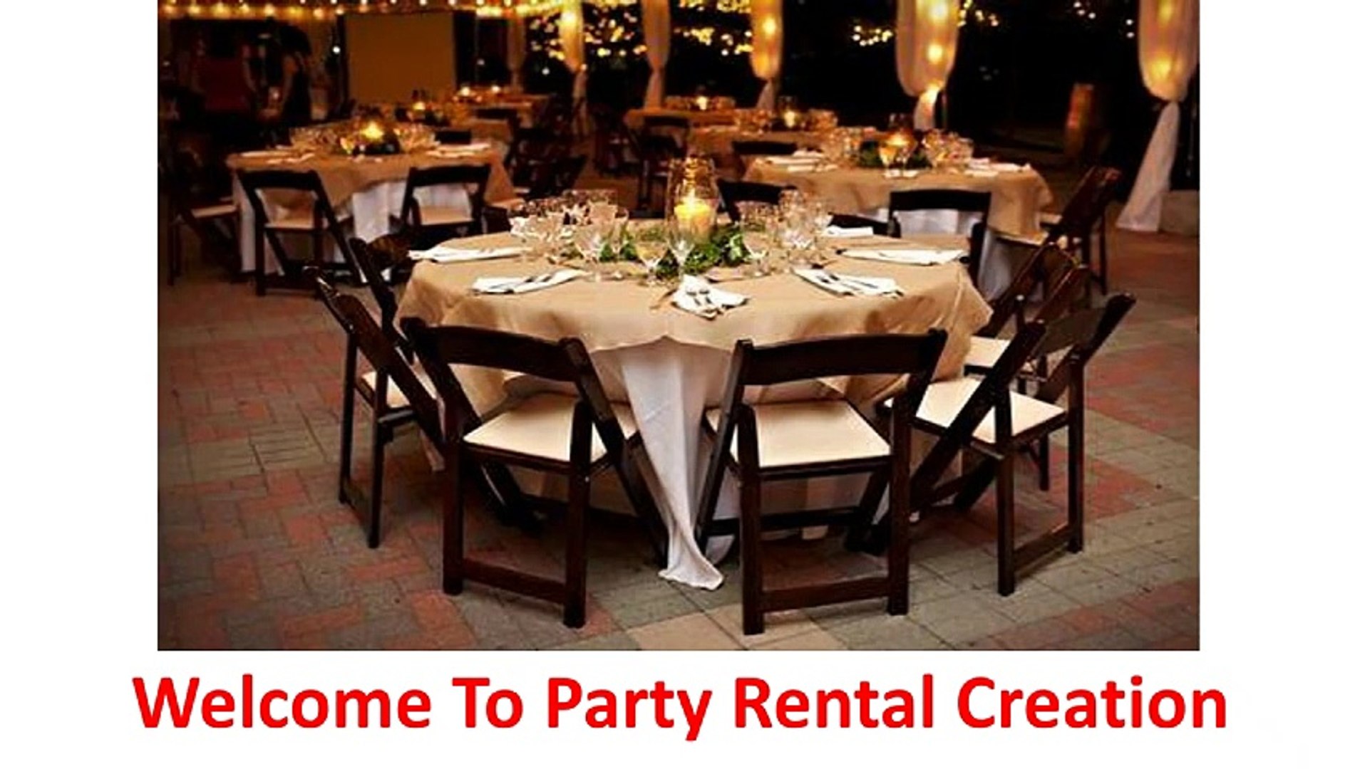 Party Rental Creation -Affordable Wedding Rentals in Calabasas, CA