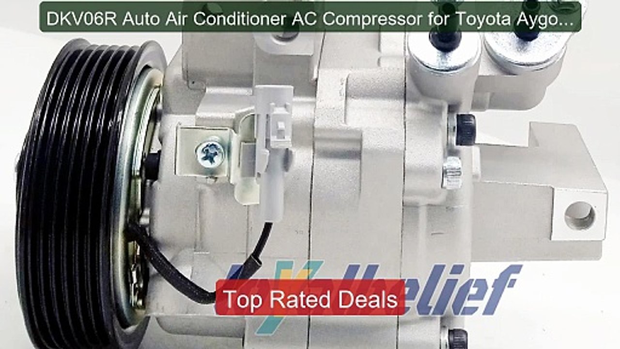 DKV06R Auto Air Conditioner AC Compressor for Toyota Aygo / Ci... -- Hot Deal 2026 | Limited Offer!