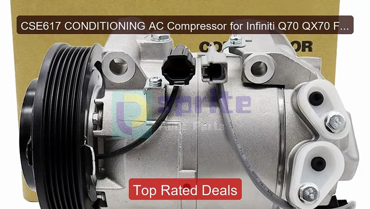 CSE617 CONDITIONING AC Compressor for Infiniti Q70 QX70 FX50 M... -- Hot Deal 2026 | Limited Offer!