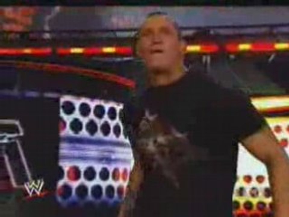 FU on MARK HENRY by JOHN CENA WWE