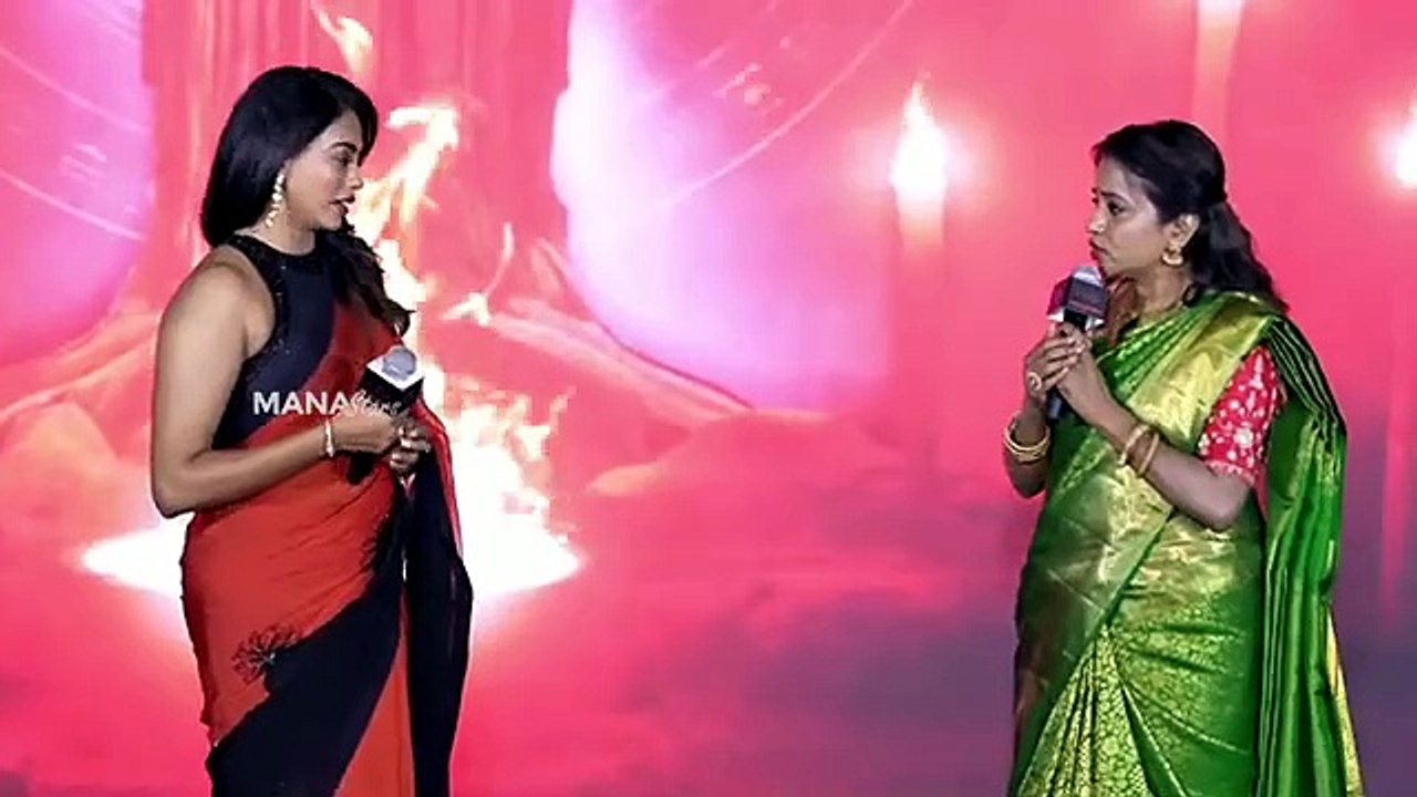 Actress Kamakshi Bhaskarla Emotional Speech @ Agadha Pre Release Event