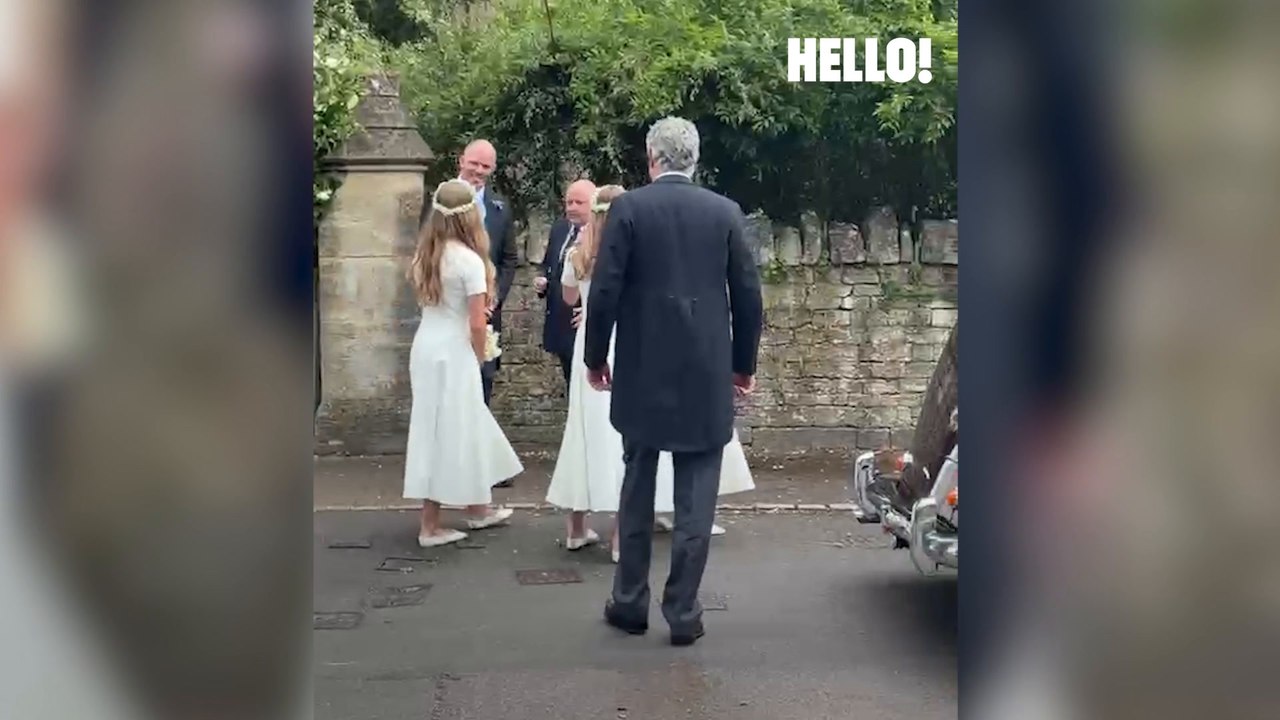 Georgia Sperling is the perfect bridesmaid as s...
