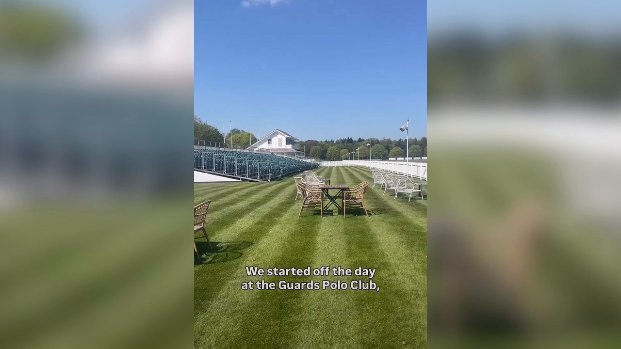 Behind the scenes at Windsor Castle ahead of th...