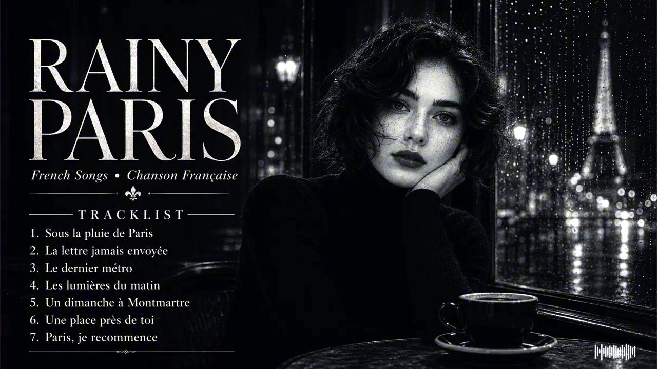 Paris in the Rain — Romantic French Songs & 70s-Inspired Chanson Française