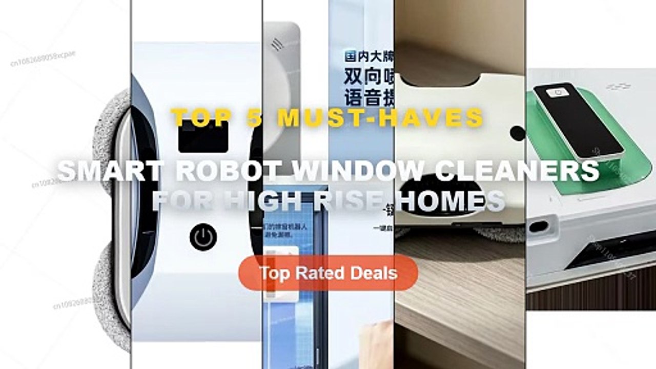 Amazing Smart Robot Window Cleaners For High Ri...