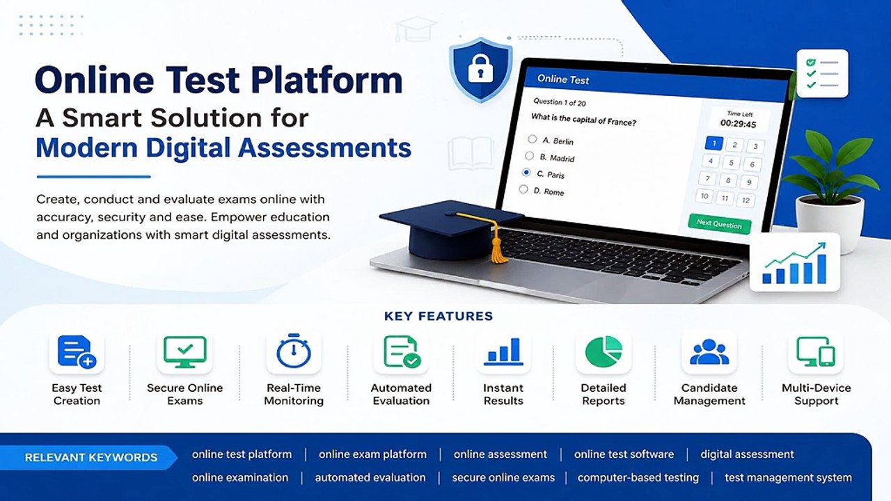 Online Test Platform A Smart Solution for Modern Digital Assessments