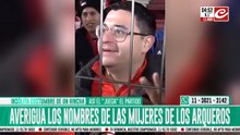 Averigua el nombre de las mujeres de los arqueros... ¡para desconcentrarlos durante el partido!