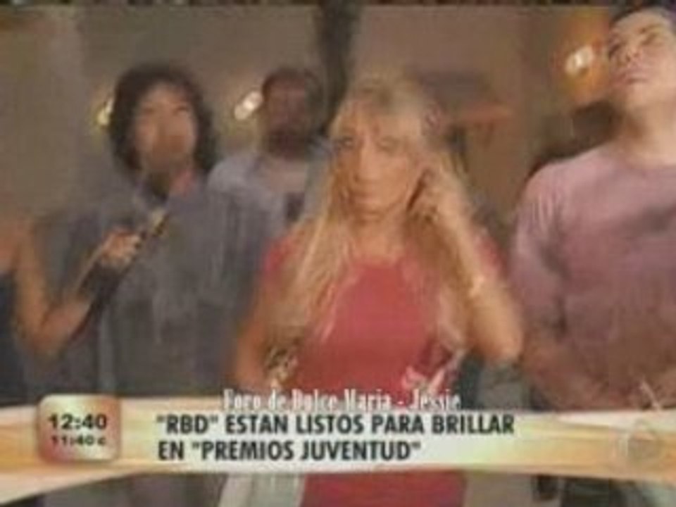 RBD listos para brillar en PJ 08 (ESCANDALO TV)