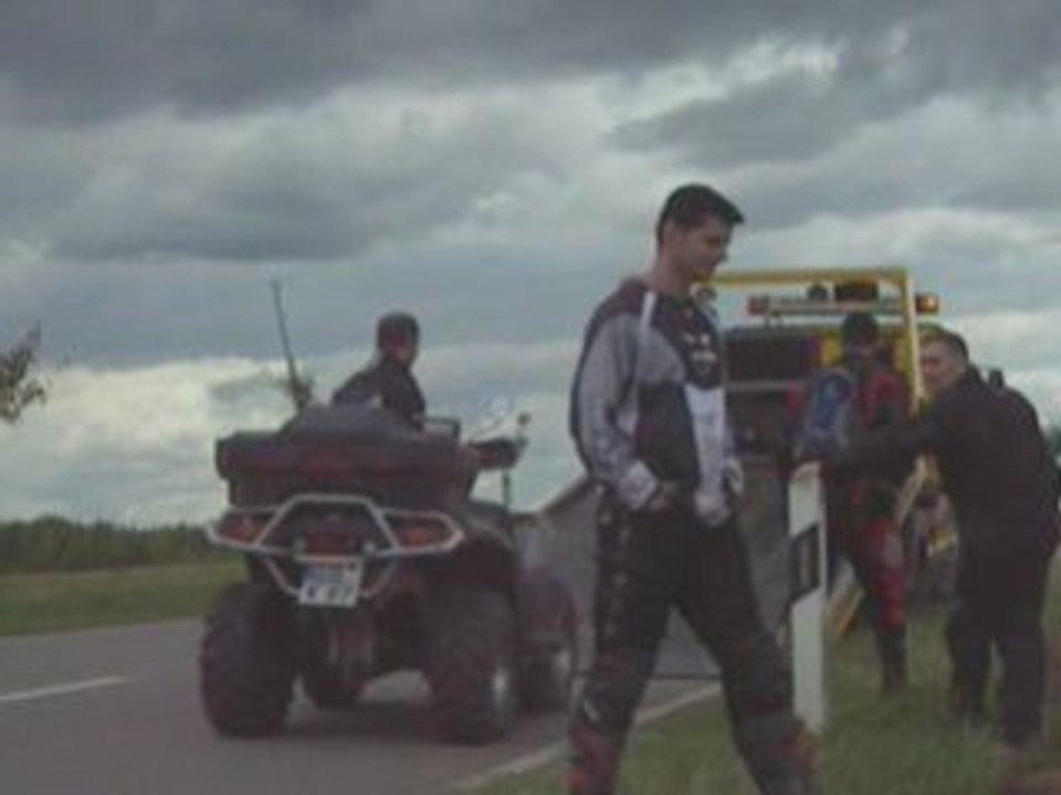 Un atv ça tombe aussi en panne