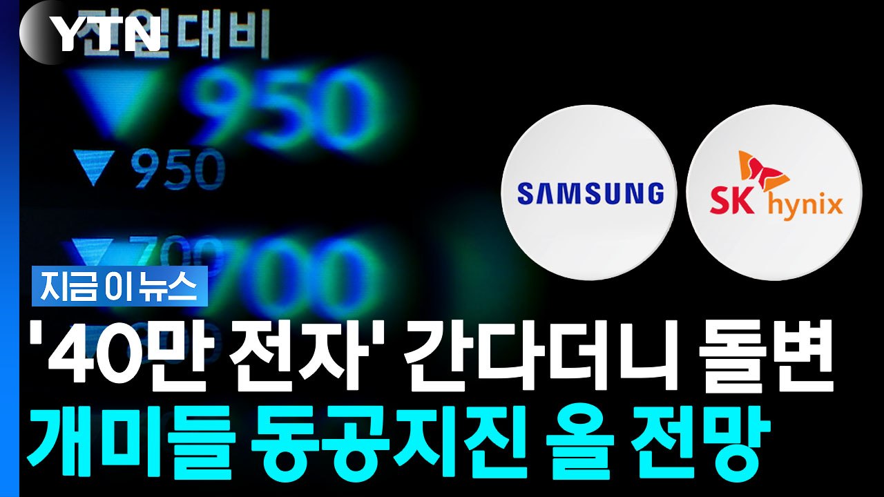 '삼전닉스' 기존 전망 뒤집혔다…"내년부터 하강 국면" 충격적 보고서 [지금이뉴스]...