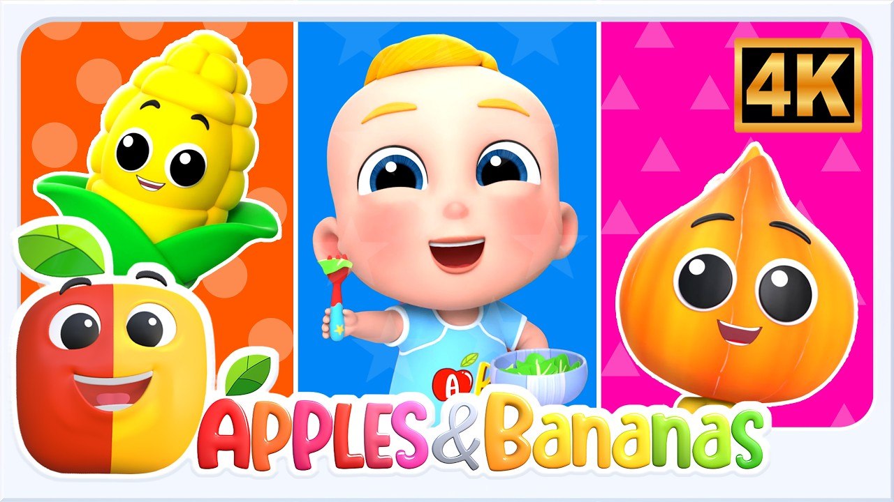 Vegetable Song for Kids | Learn Vegetables | Nu...