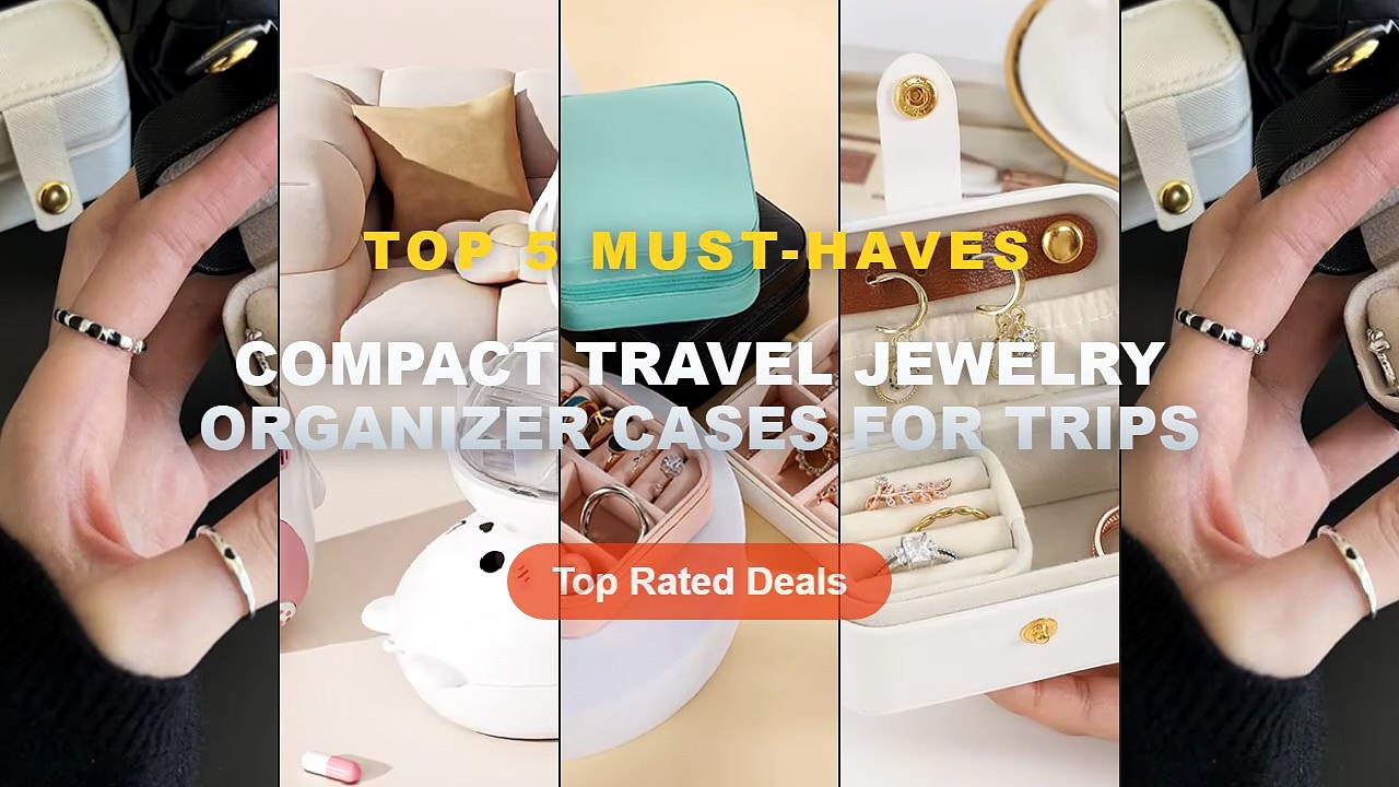 Top 5 Best Compact Travel Jewelry Organizer Cas...
