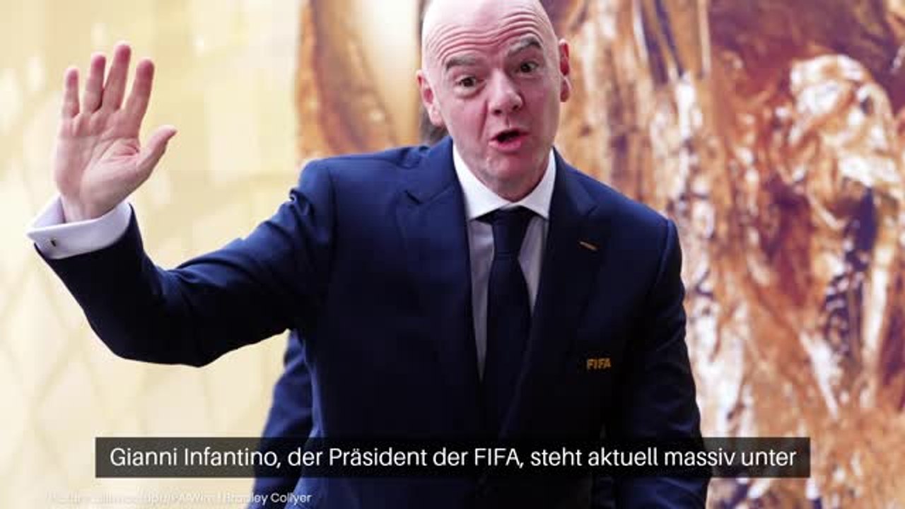 no glomex Donald Trump: Rückendeckung für Infantino - US-Präsident warnt FIFA vor 'schrecklichem Fehler'