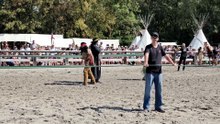 Fin du 1er spectacle! Pow Wow de steinbourg 2026