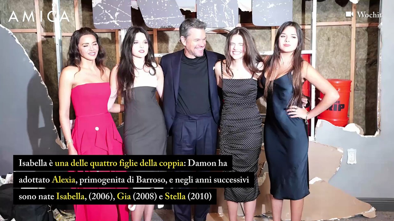 Una nuova nepo baby: Isabella, la figlia ventenne di Matt Damon, diventa modella