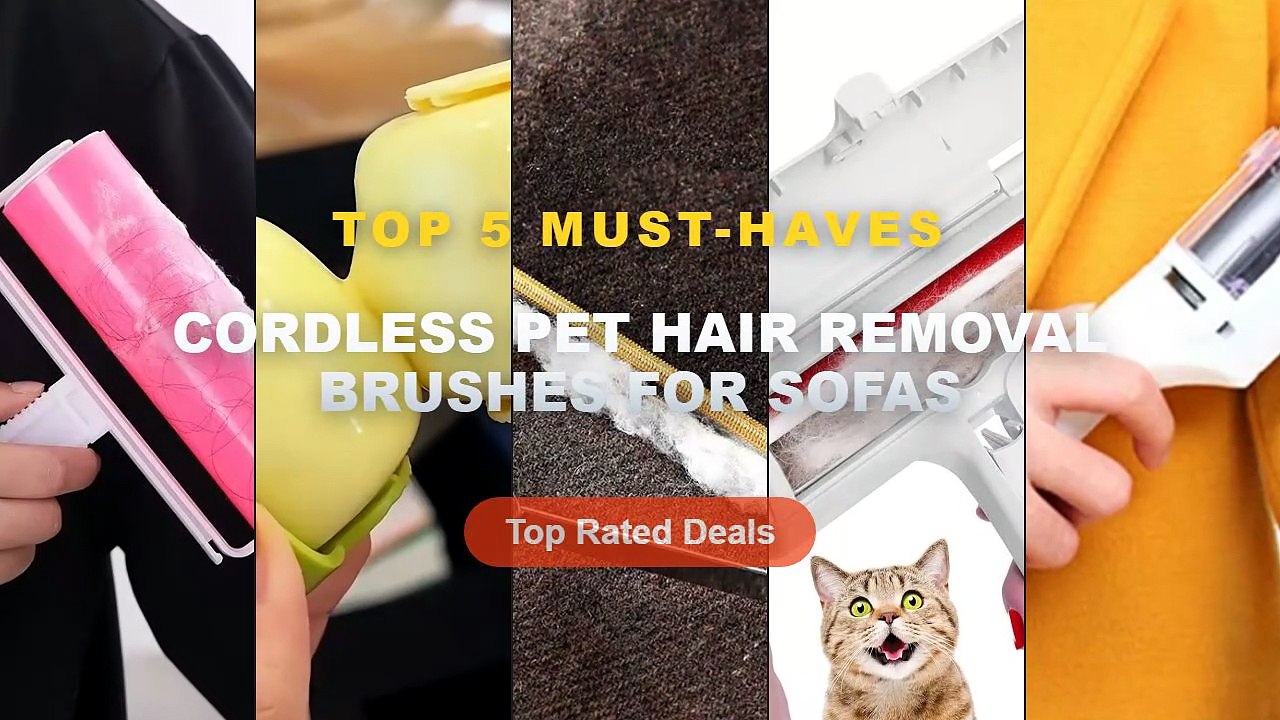 Don't Buy Cordless Pet Hair Removal Brushes For...