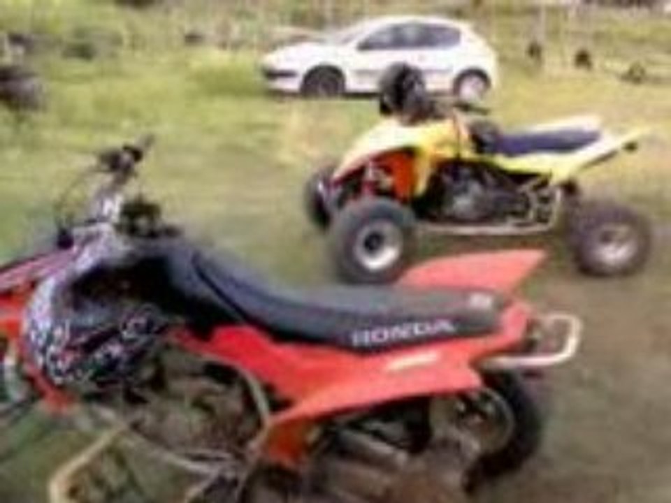 Présentation du suzuki et du honda