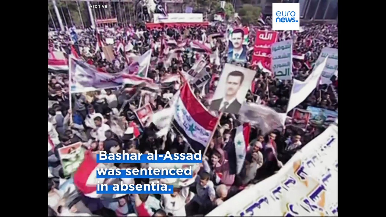 Syria sentences Bashar al-Assad to death in abs...
