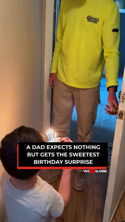 Heartwarming Surprise: Young Son Sings Birthday Song for Dad