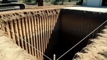 Mira cómo construyen la base de un garaje desde cero 😮 (IA)