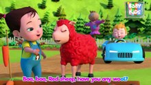 Baa Baa Color Sheep | Colors Song For Kids | Nursery Rhymes & Kids Songs #kidSong #PreschoolSong #Songforkids