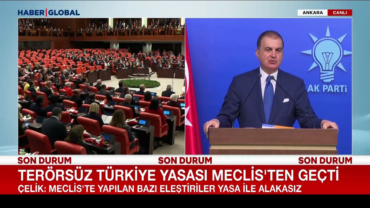 AK Parti Sözcüsü Çelik'ten 'çerçeve yasa' açıklaması: Net bir irade ortaya koyuldu
