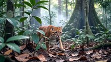 African Golden Cat : The elusive forest feline hidden deep within Africa’s rainforests