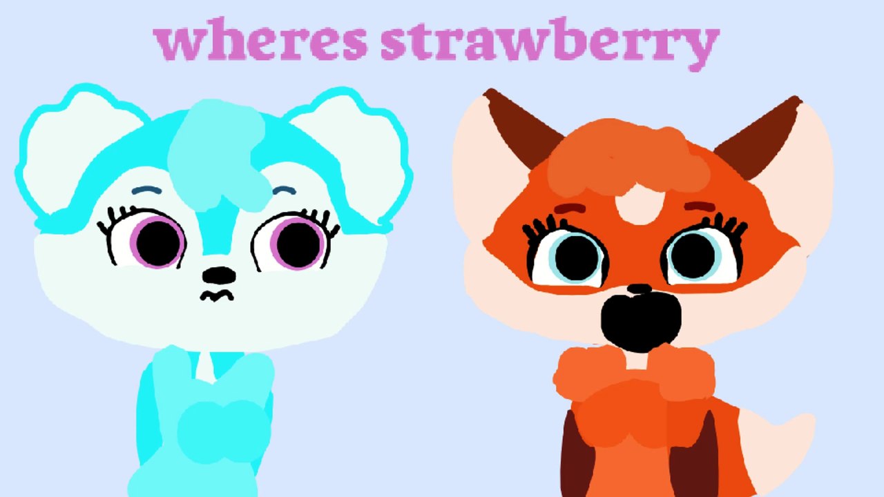 Wheres Strawberry ❔|| Fluvsies Fart Animation