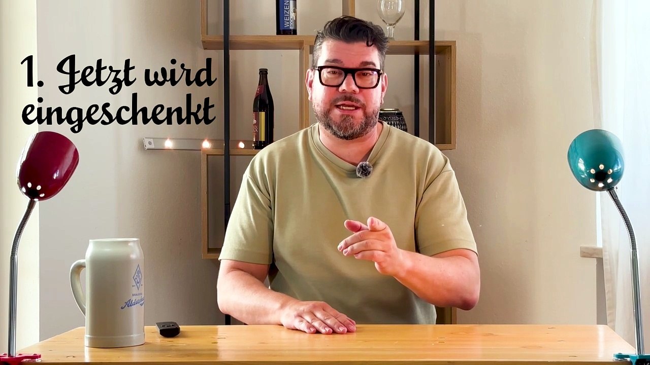 Jetzt wird eingeschenkt!