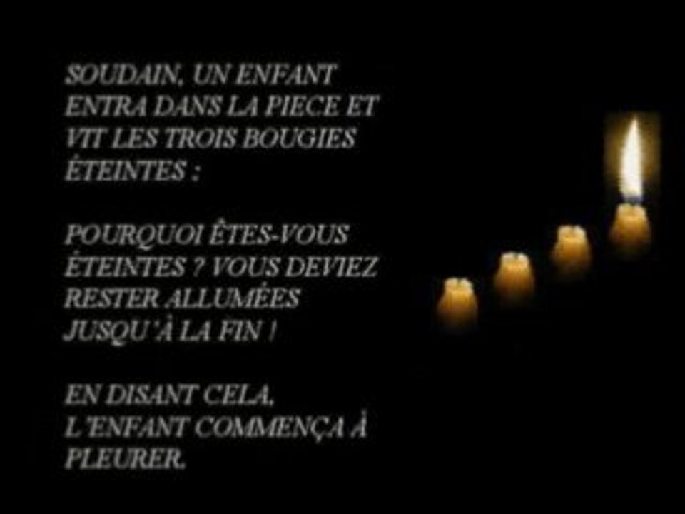 Les 4 bougies