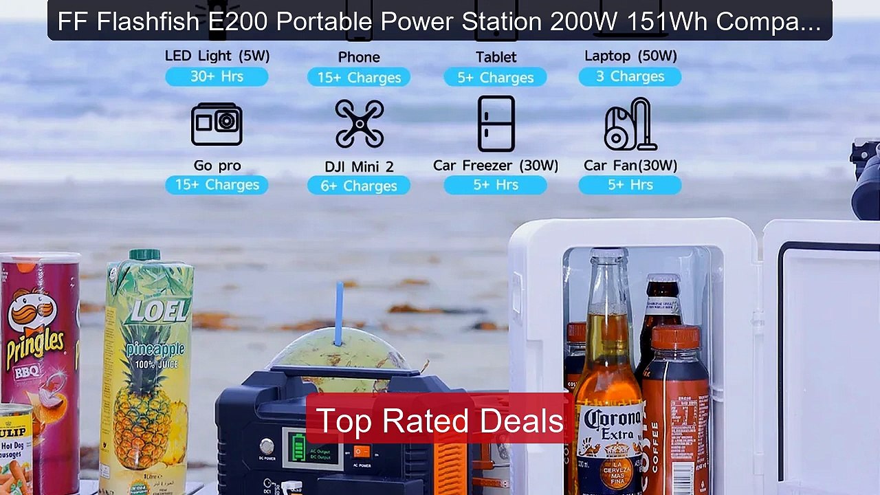 FF Flashfish E200 Portable Power Station 200W 151Wh Compact Genera... -- Best Deal 2026 | Shop Now!