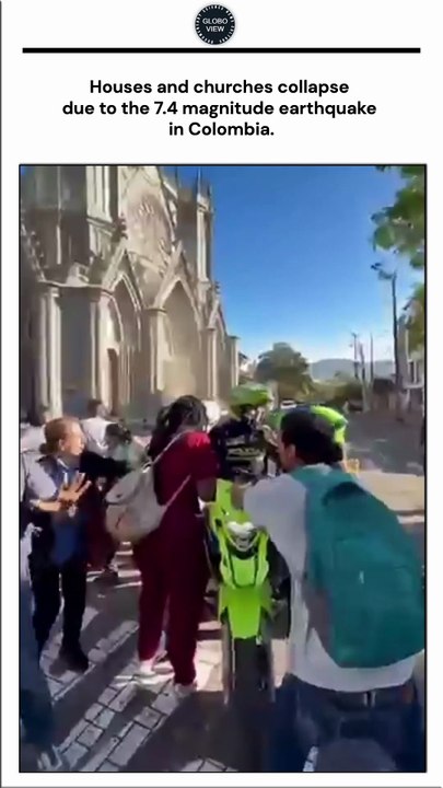 Earthquake in Colombia: houses and churches collapse (August 10, 2026)