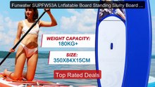 Funwater SUPFW53A Lnflatable Board Standing Slurry Board 11 Fe... -- Best Buy 2026 | Great Quality!