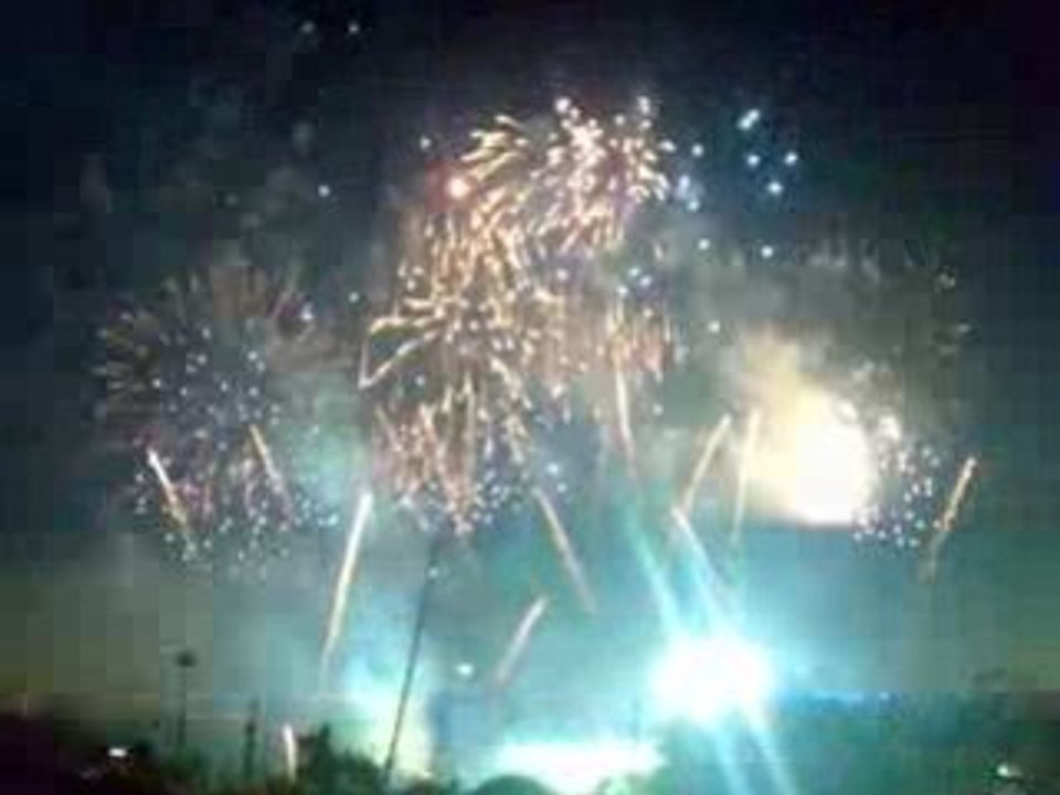 Feu d'artifice 14 juillet Paris. Tour Eiffel, Trocadero