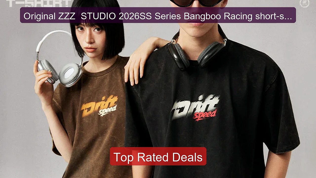 Original ZZZ  STUDIO 2026SS Series Bangboo Racing short-sleeve... -- Hot Deal 2026 | Limited Offer!