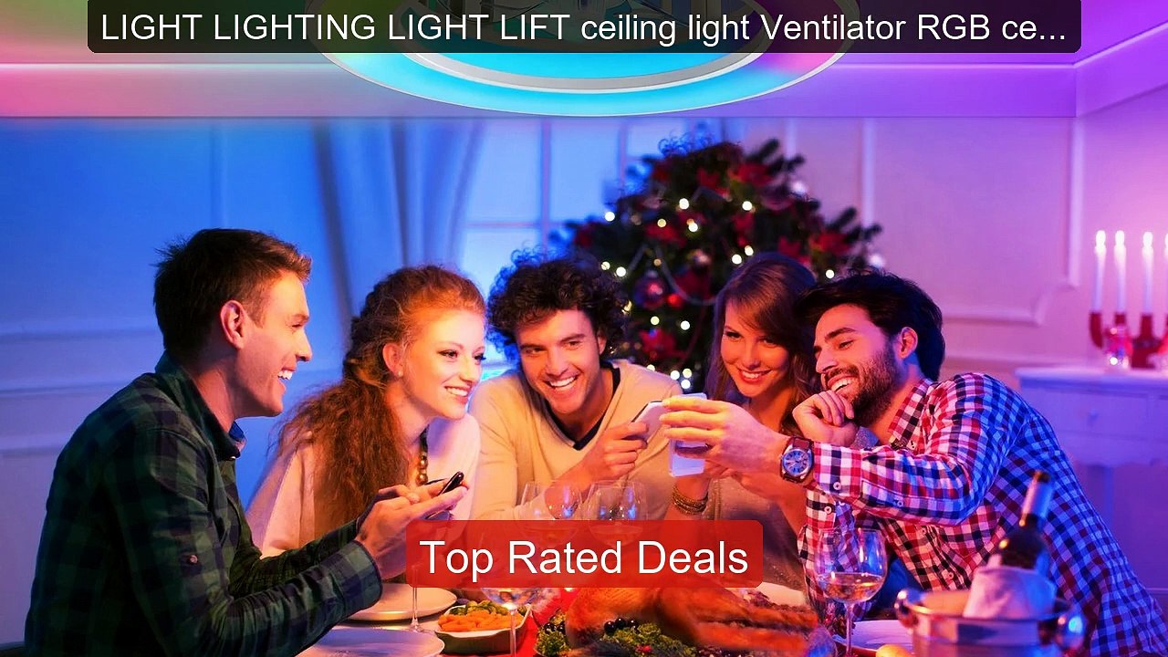LIGHT LIGHTING LIGHT LIFT ceiling light Ventilator RGB ceiling... -- Best Buy 2026 | Great Quality!