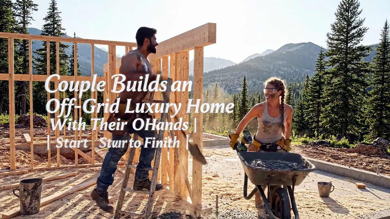 Entertainment Couple Builds an Off-Grid Luxury Home