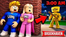 BUTTER KILLER Appears at 3AM in Brookhaven! (Roblox)