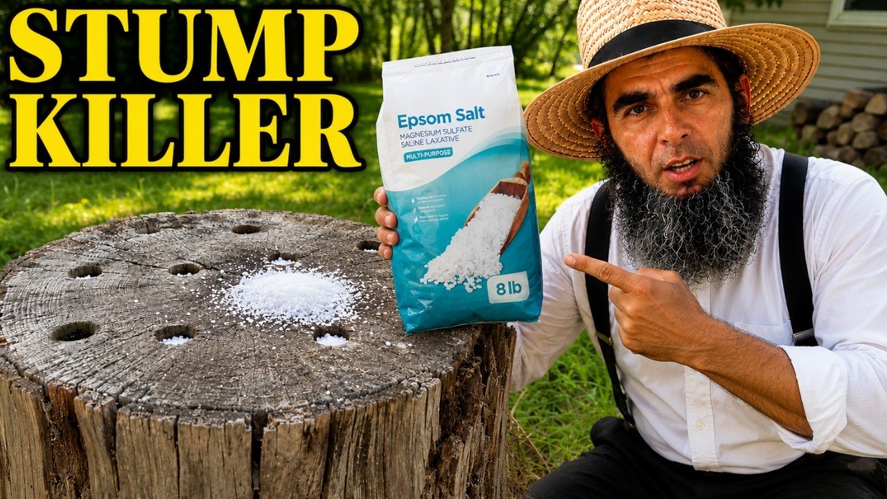 10 GENIUS Ways to Remove a Tree Stump WITHOUT Heavy Equipment