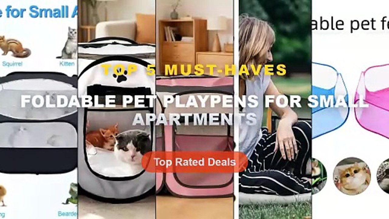 Why Everyone Is Buying Foldable Pet Playpens Fo...