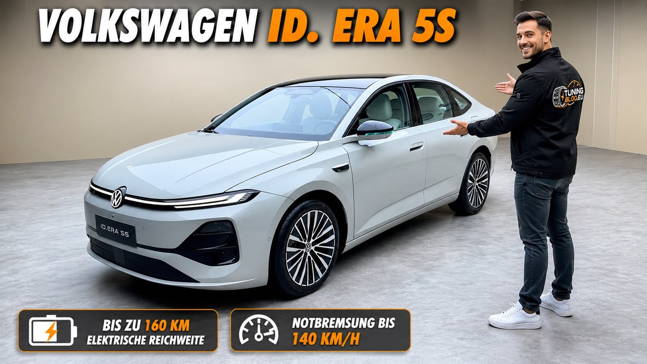 2027 Volkswagen ID. Era 5S: China-Neuling mit Level-2-Technik im Check
